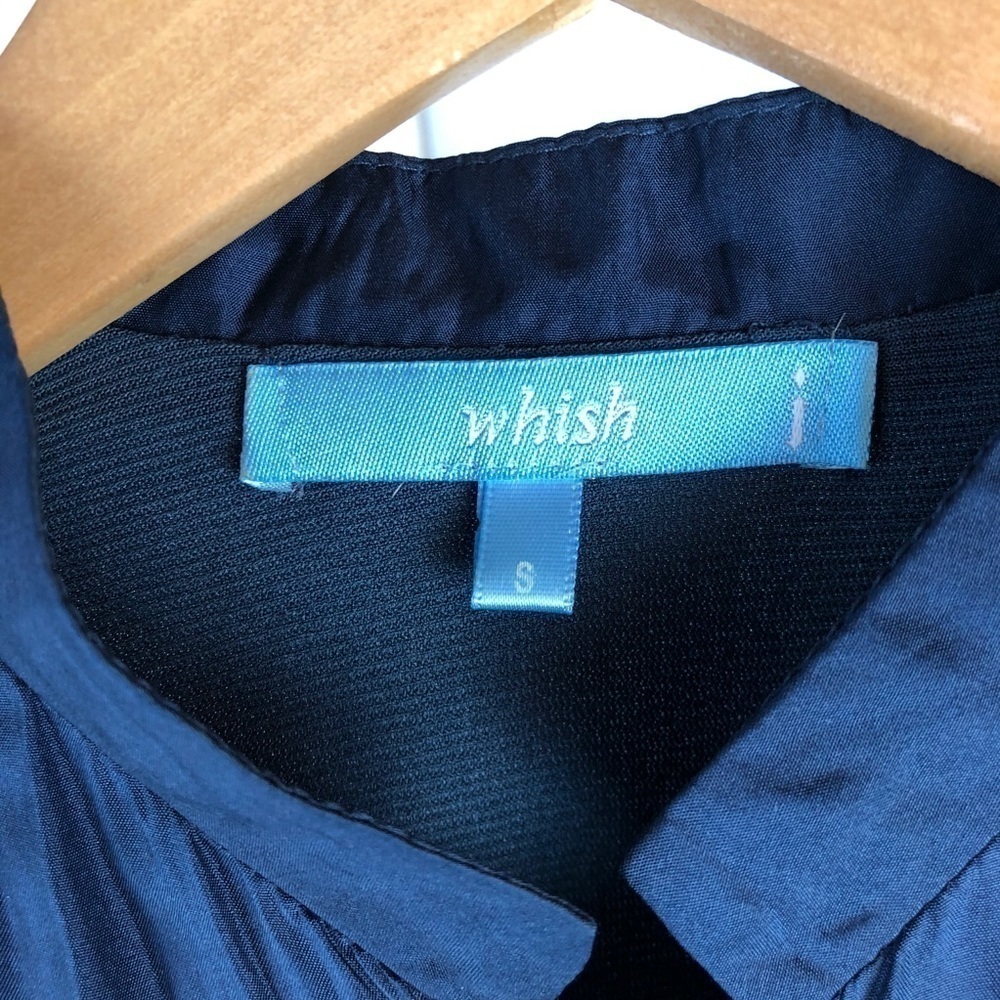 Whish Navy Sleeveless Dress - Picture 4 of 5